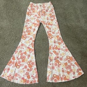 Altar’d State Floral Bellbottoms SIZE: M